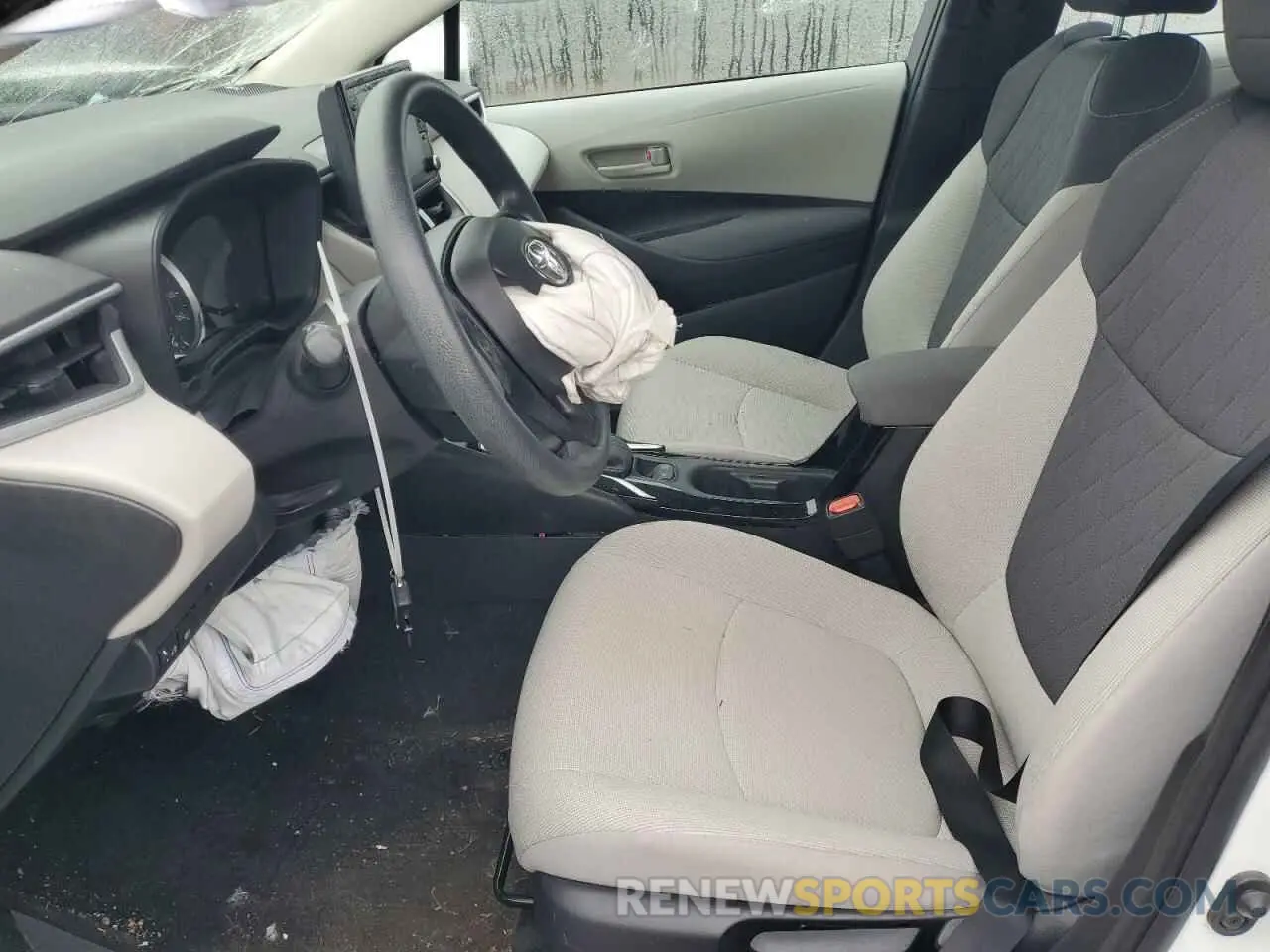 7 fotografías del automóvil dañado 5YFEPMAE1NP281256 TOYOTA COROLLA 2022