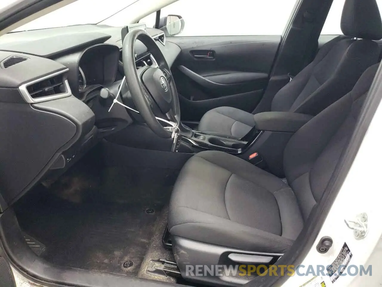 7 fotografías del automóvil dañado 5YFEPMAE1NP283427 TOYOTA COROLLA 2022