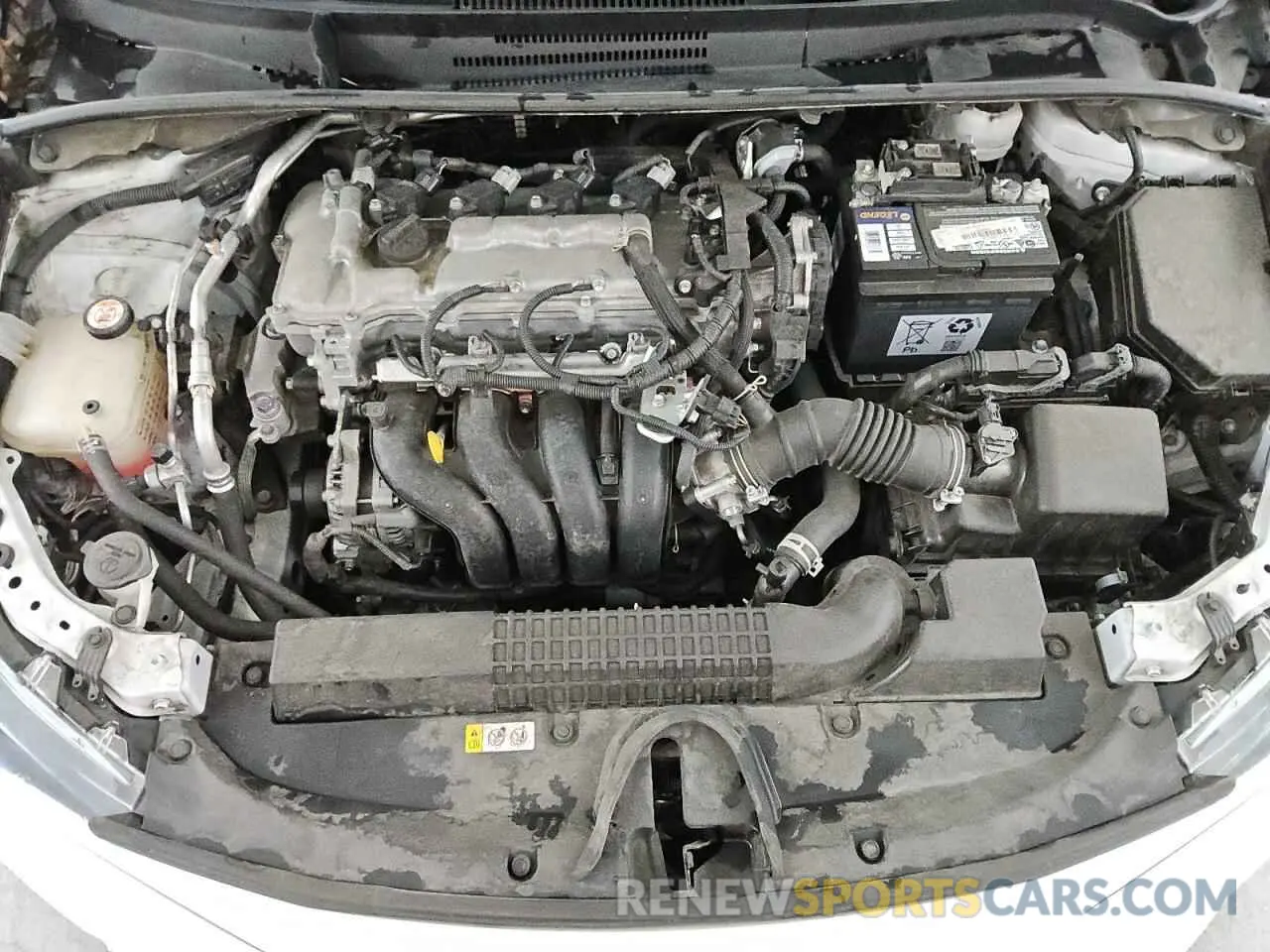 11 fotografías del automóvil dañado 5YFEPMAE1NP283587 TOYOTA COROLLA 2022