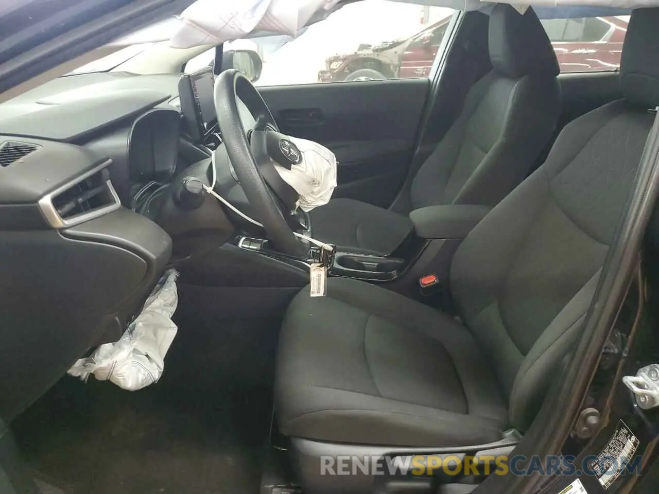 7 fotografías del automóvil dañado 5YFEPMAE1NP284805 TOYOTA COROLLA 2022