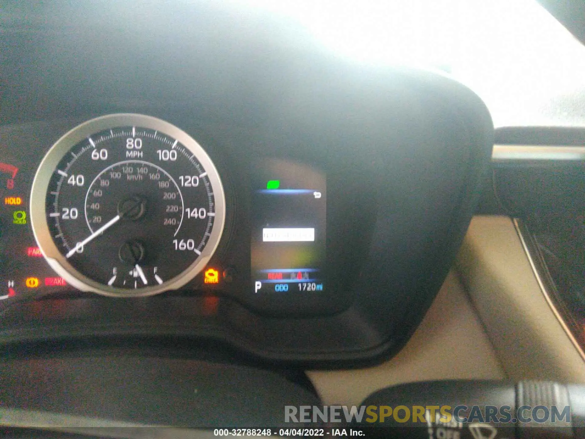 7 fotografías del automóvil dañado 5YFEPMAE1NP301893 TOYOTA COROLLA 2022