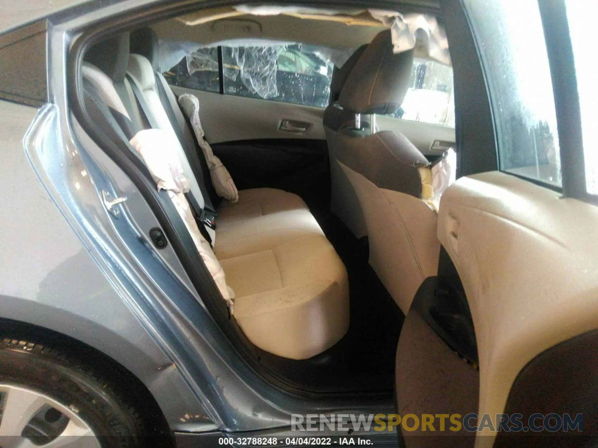 8 fotografías del automóvil dañado 5YFEPMAE1NP301893 TOYOTA COROLLA 2022