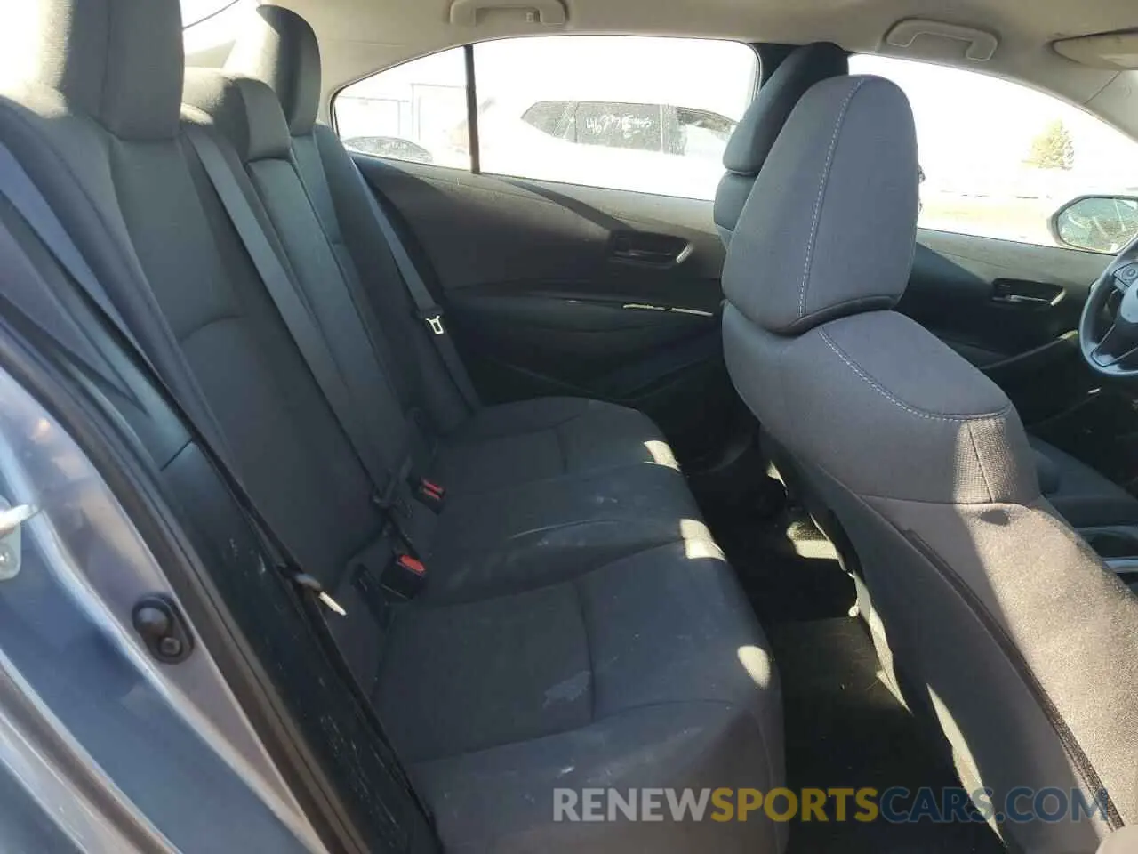 10 fotografías del automóvil dañado 5YFEPMAE1NP317723 TOYOTA COROLLA 2022