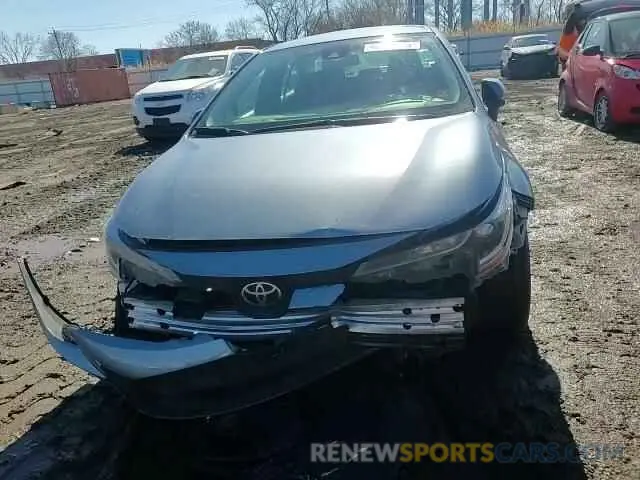 11 fotografías del automóvil dañado 5YFEPMAE1NP317723 TOYOTA COROLLA 2022