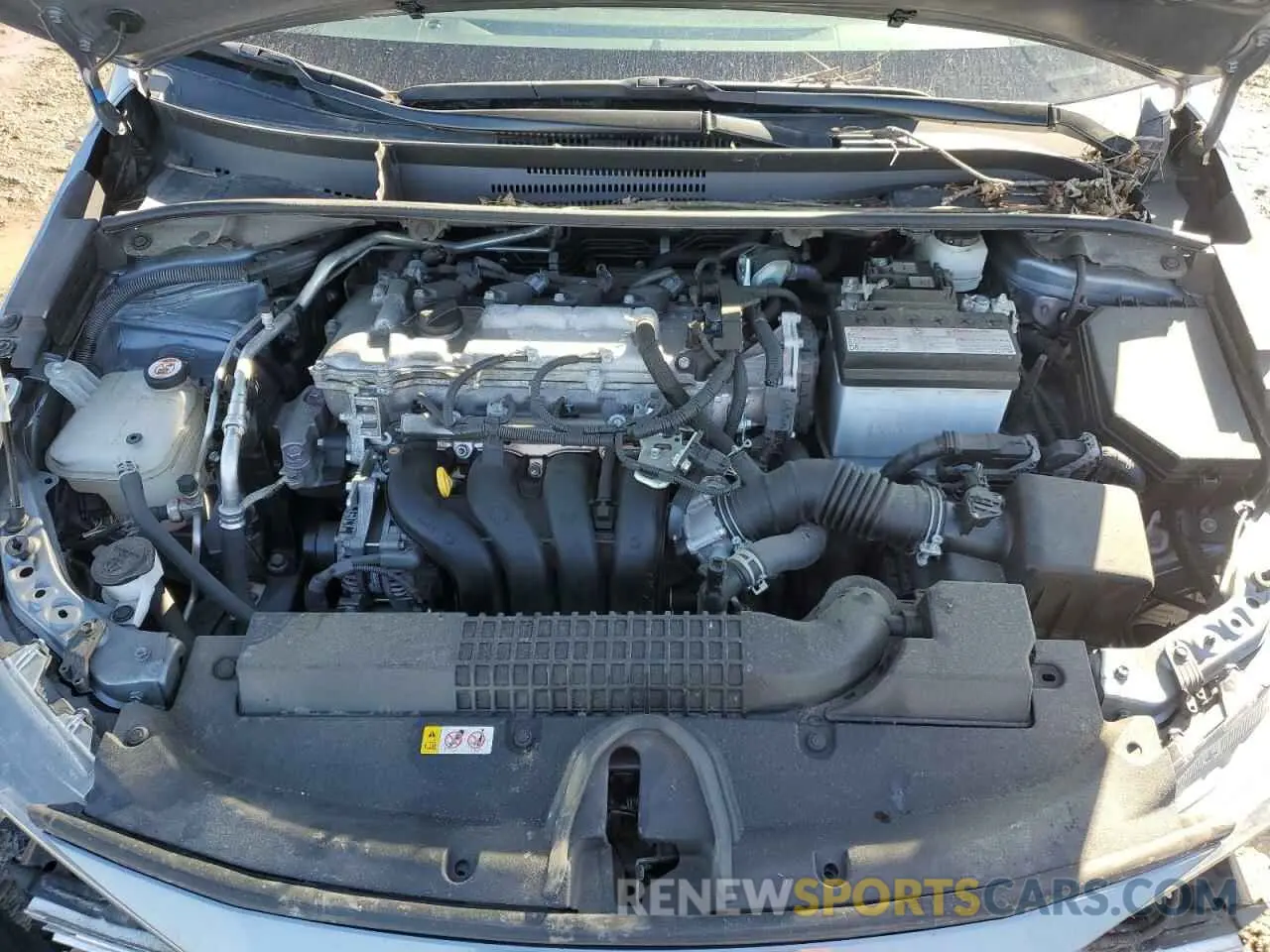 12 fotografías del automóvil dañado 5YFEPMAE1NP317723 TOYOTA COROLLA 2022