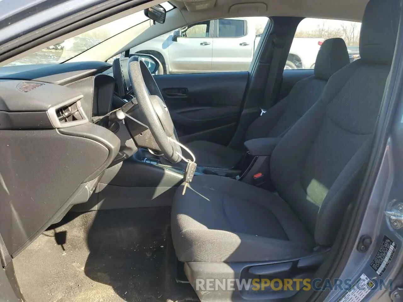7 fotografías del automóvil dañado 5YFEPMAE1NP317723 TOYOTA COROLLA 2022