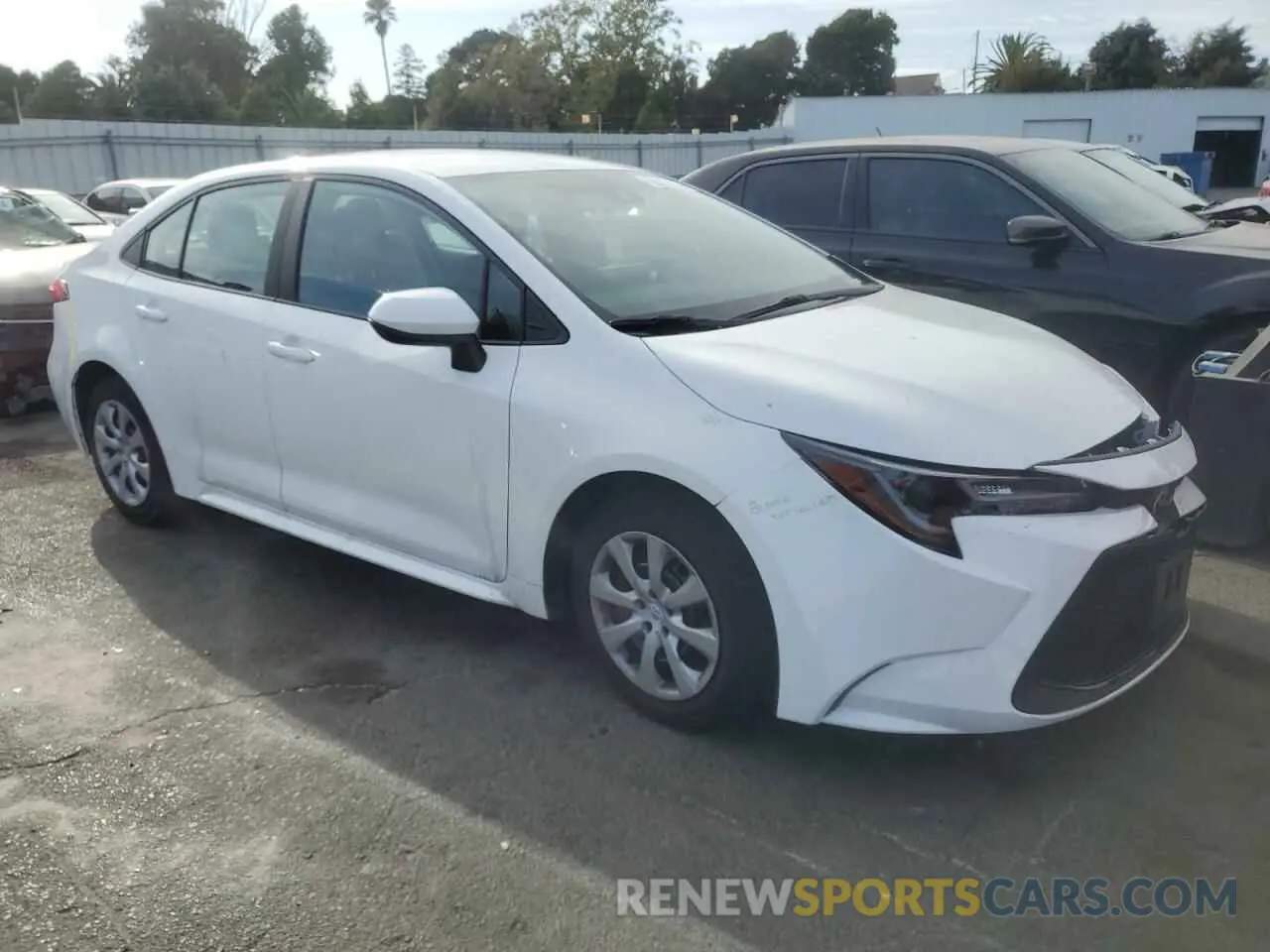 4 fotografías del automóvil dañado 5YFEPMAE1NP318208 TOYOTA COROLLA 2022