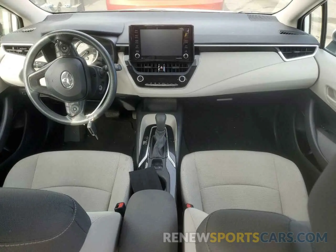 8 fotografías del automóvil dañado 5YFEPMAE1NP318208 TOYOTA COROLLA 2022