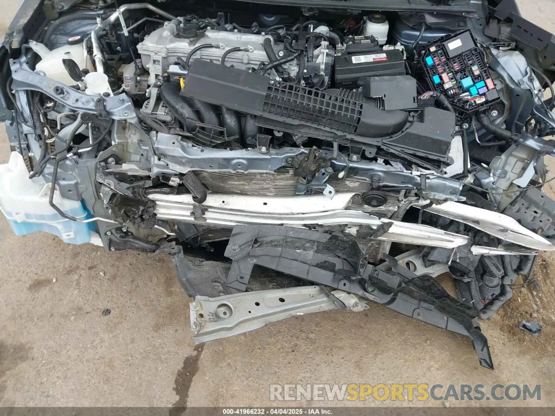 6 fotografías del automóvil dañado 5YFEPMAE1NP333789 TOYOTA COROLLA 2022