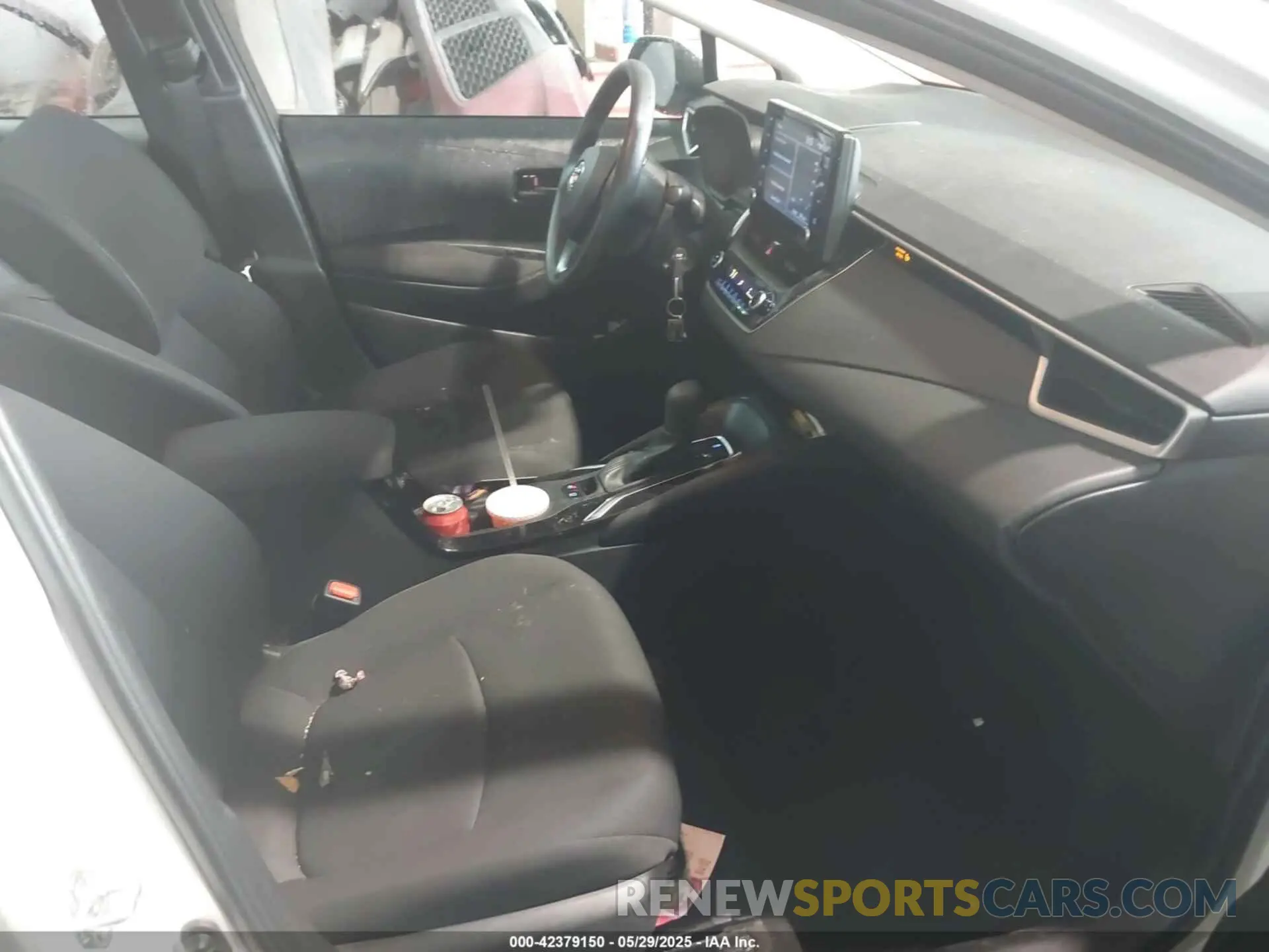 5 fotografías del automóvil dañado 5YFEPMAE1NP334604 TOYOTA COROLLA 2022