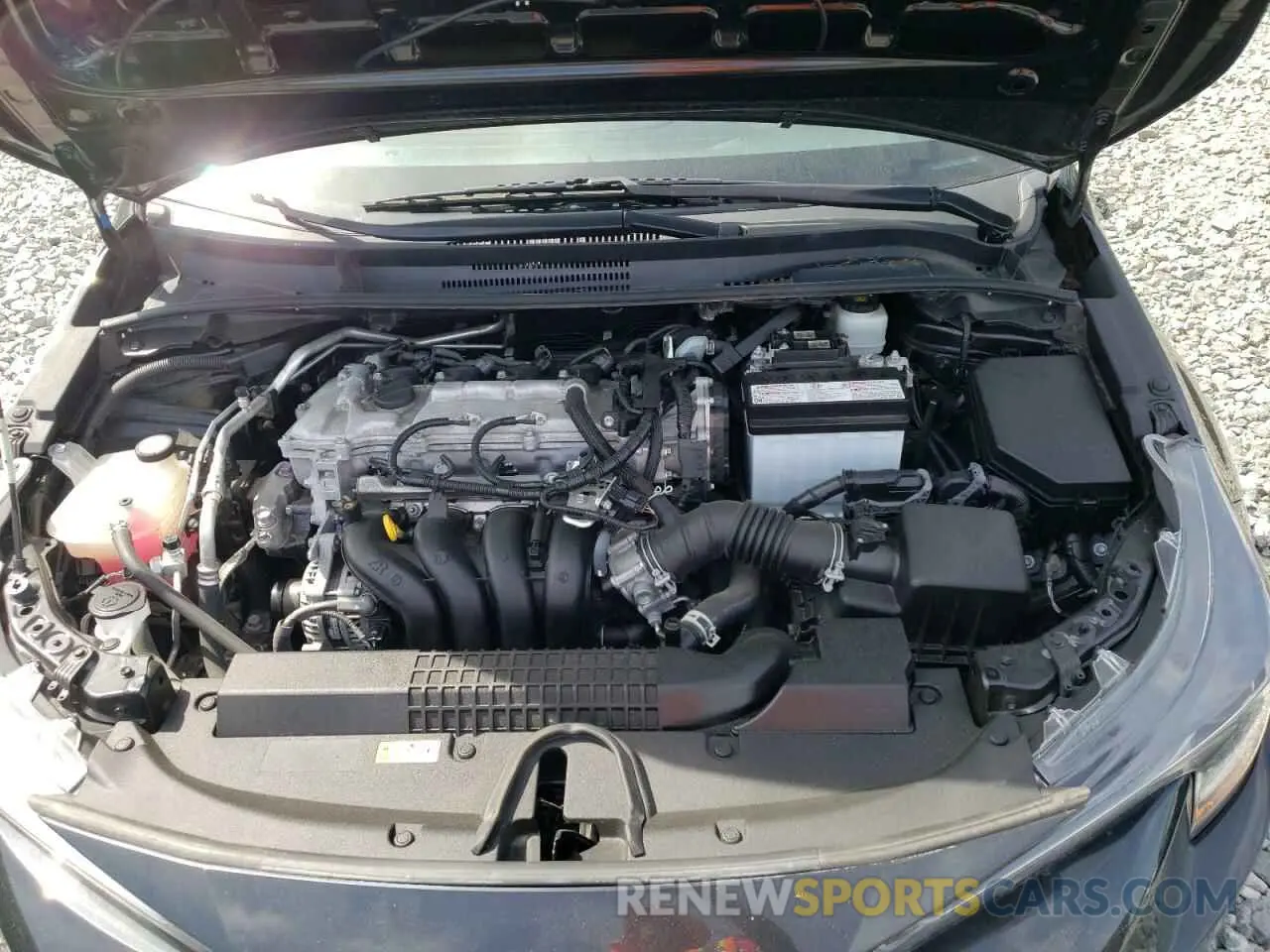 11 fotografías del automóvil dañado 5YFEPMAE1NP335655 TOYOTA COROLLA 2022