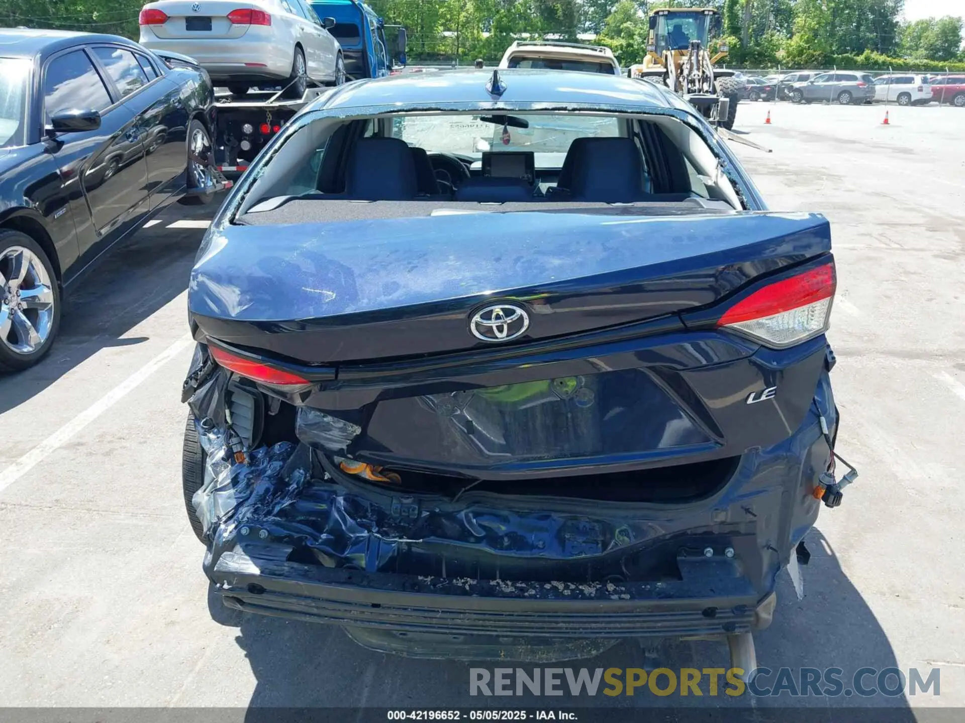 17 fotografías del automóvil dañado 5YFEPMAE1NP360040 TOYOTA COROLLA 2022