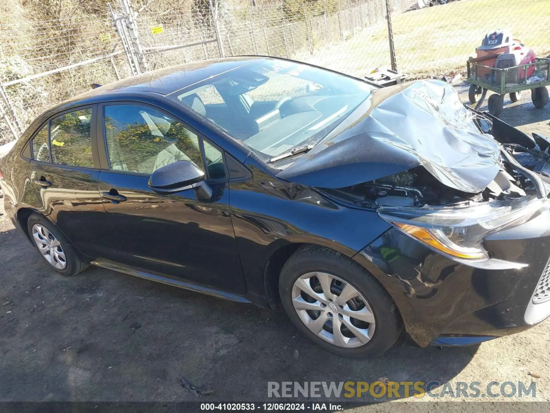 13 fotografías del automóvil dañado 5YFEPMAE1NP372110 TOYOTA COROLLA 2022