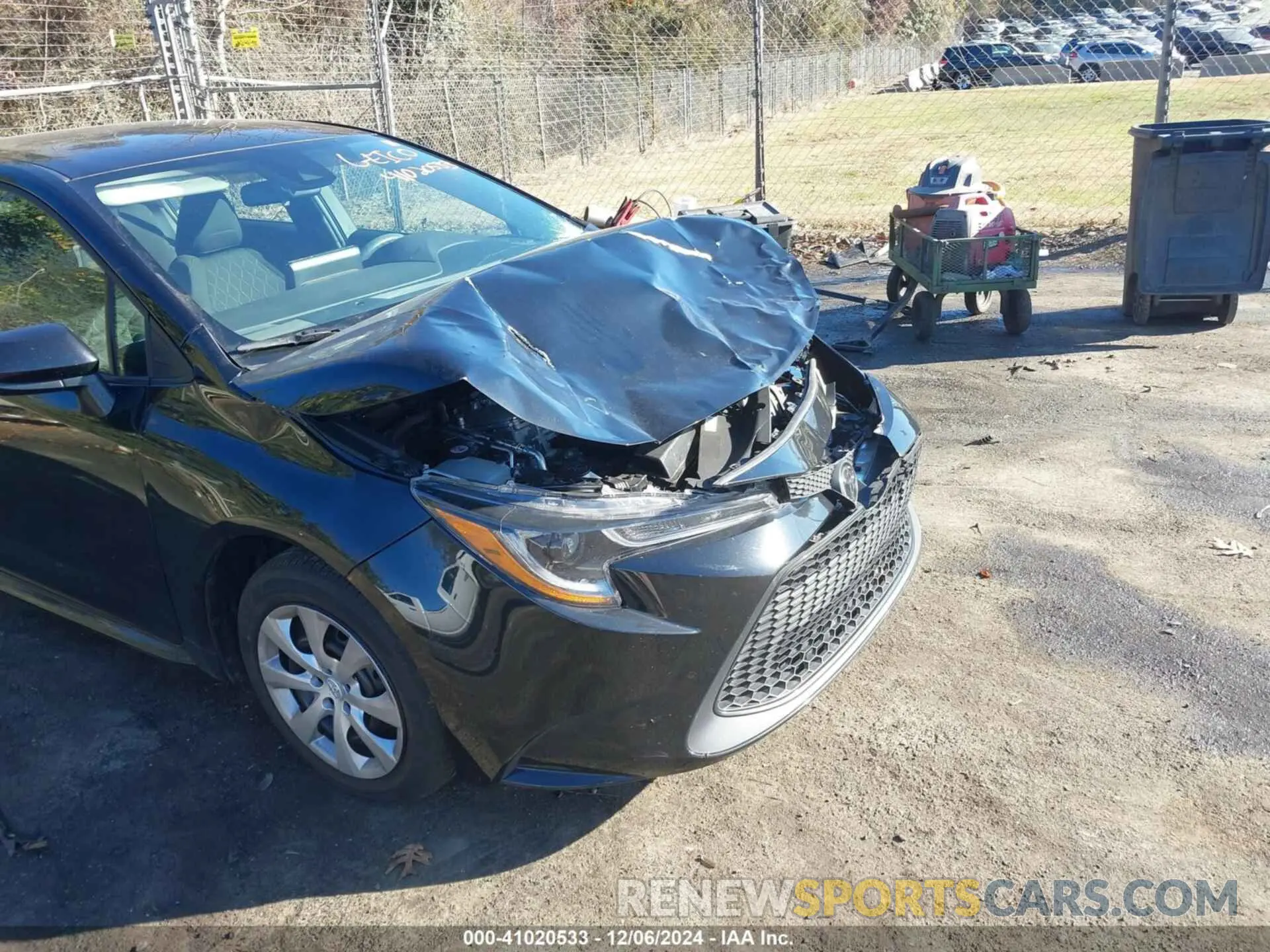 17 fotografías del automóvil dañado 5YFEPMAE1NP372110 TOYOTA COROLLA 2022