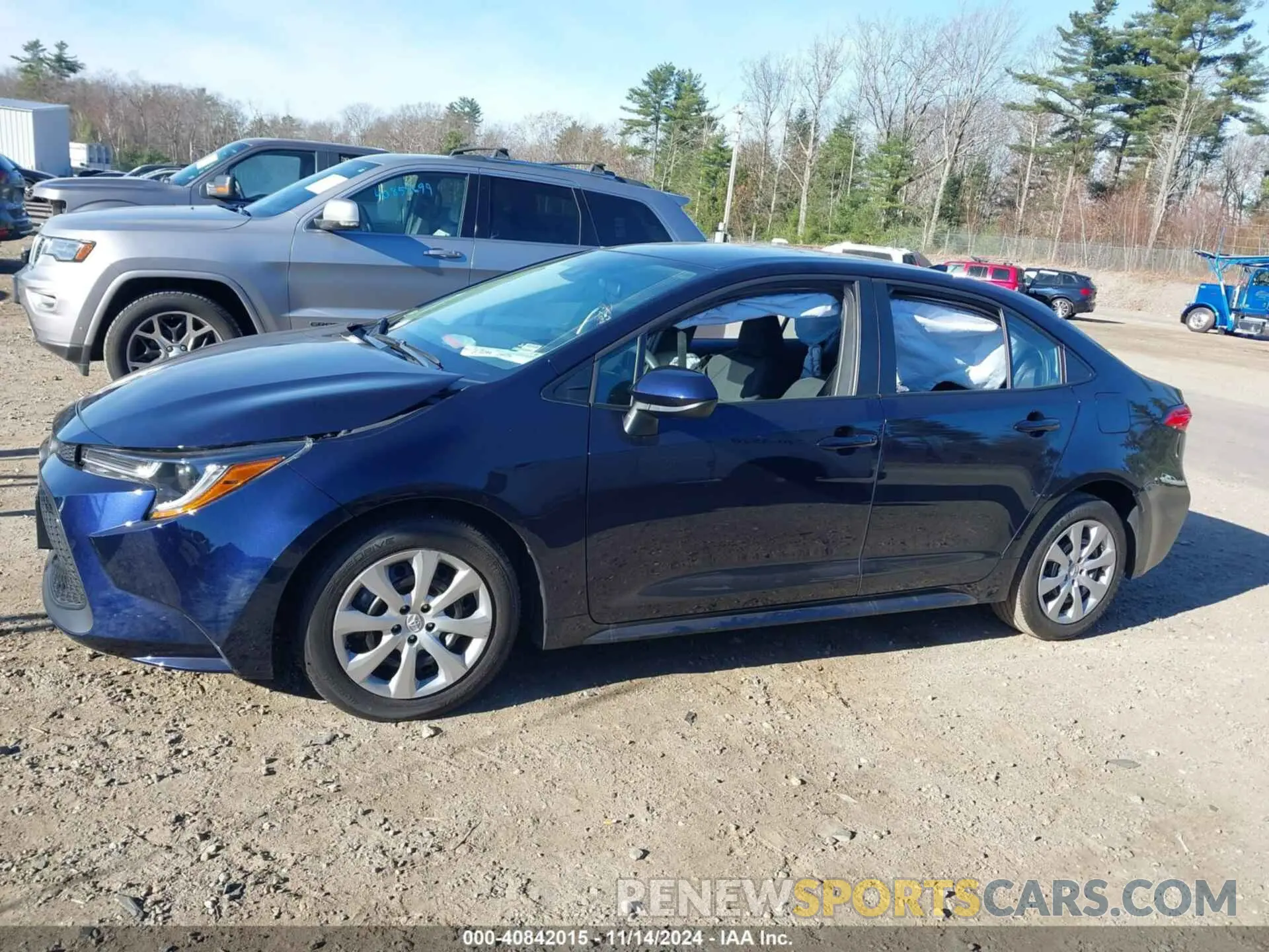 14 fotografías del automóvil dañado 5YFEPMAE1NP388503 TOYOTA COROLLA 2022