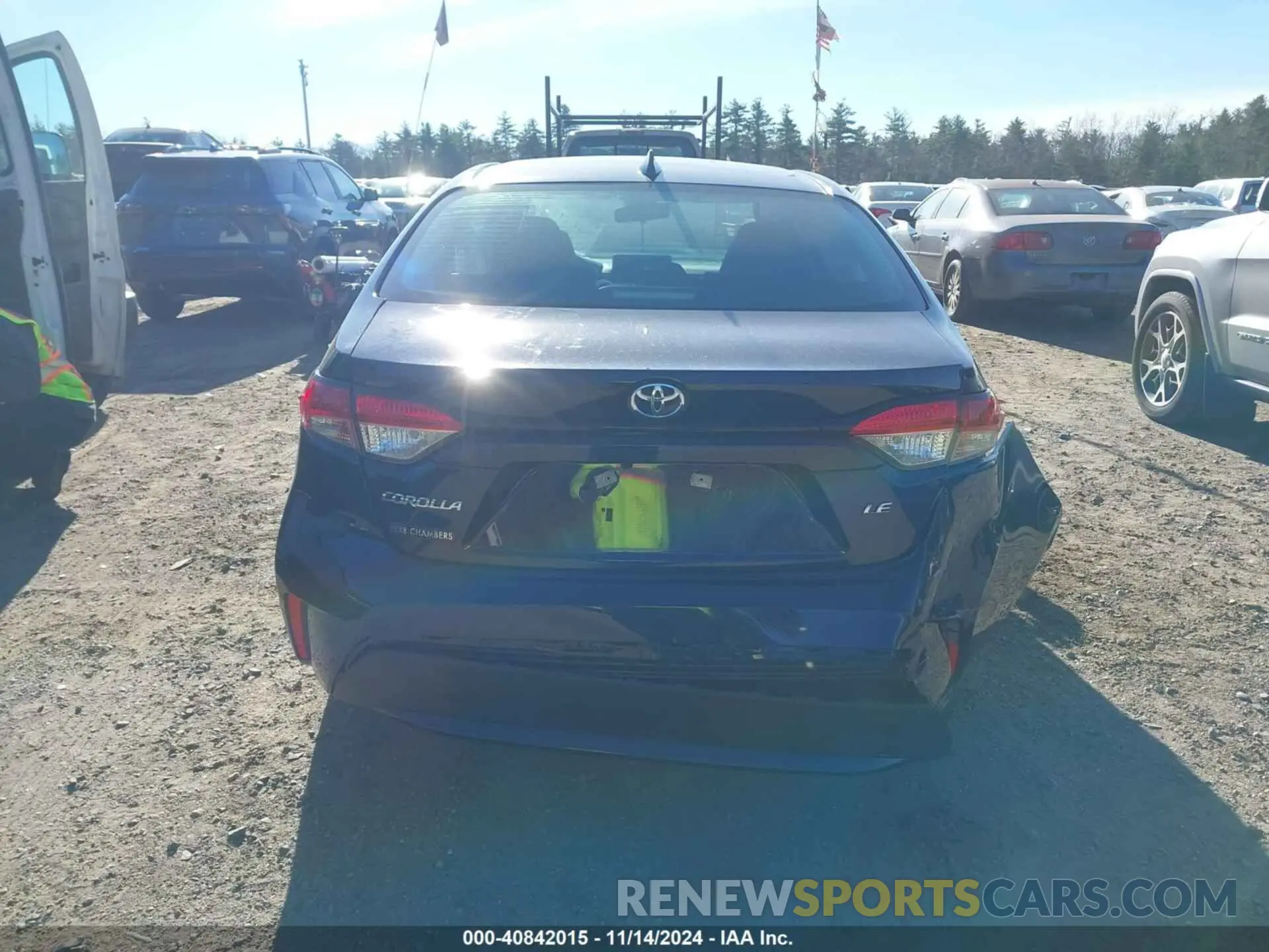 16 fotografías del automóvil dañado 5YFEPMAE1NP388503 TOYOTA COROLLA 2022