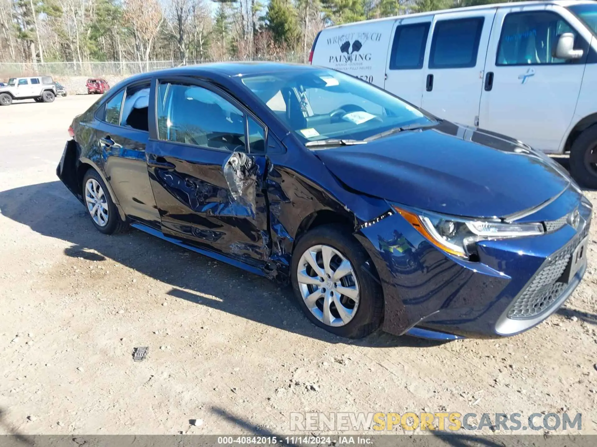 6 fotografías del automóvil dañado 5YFEPMAE1NP388503 TOYOTA COROLLA 2022