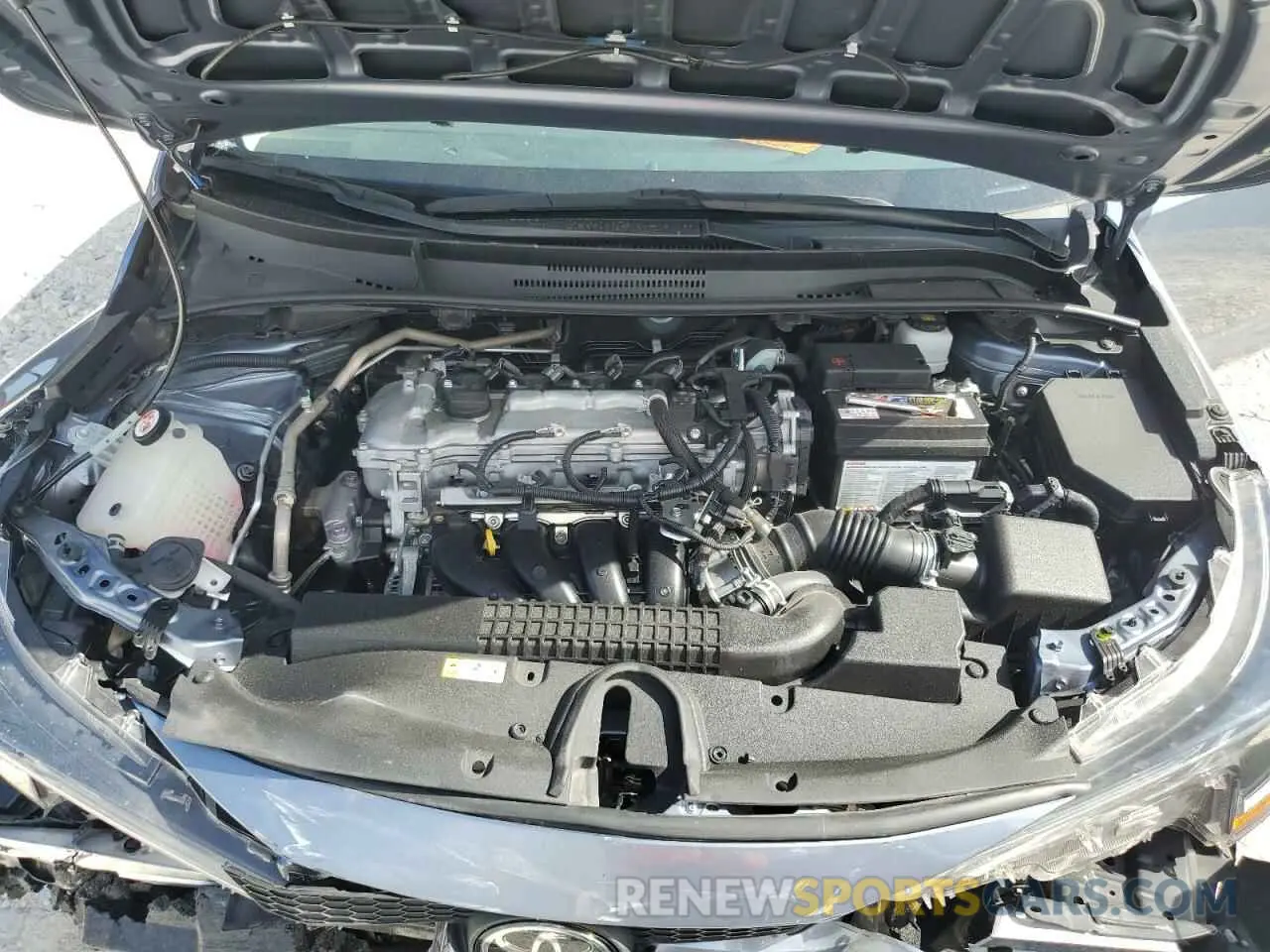 11 fotografías del automóvil dañado 5YFEPMAE1NP390932 TOYOTA COROLLA 2022