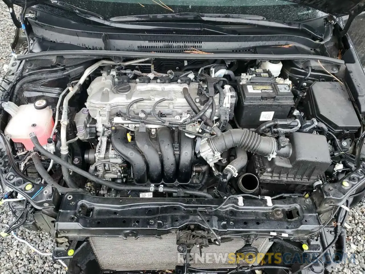 11 fotografías del automóvil dañado 5YFEPMAE2NP271917 TOYOTA COROLLA 2022