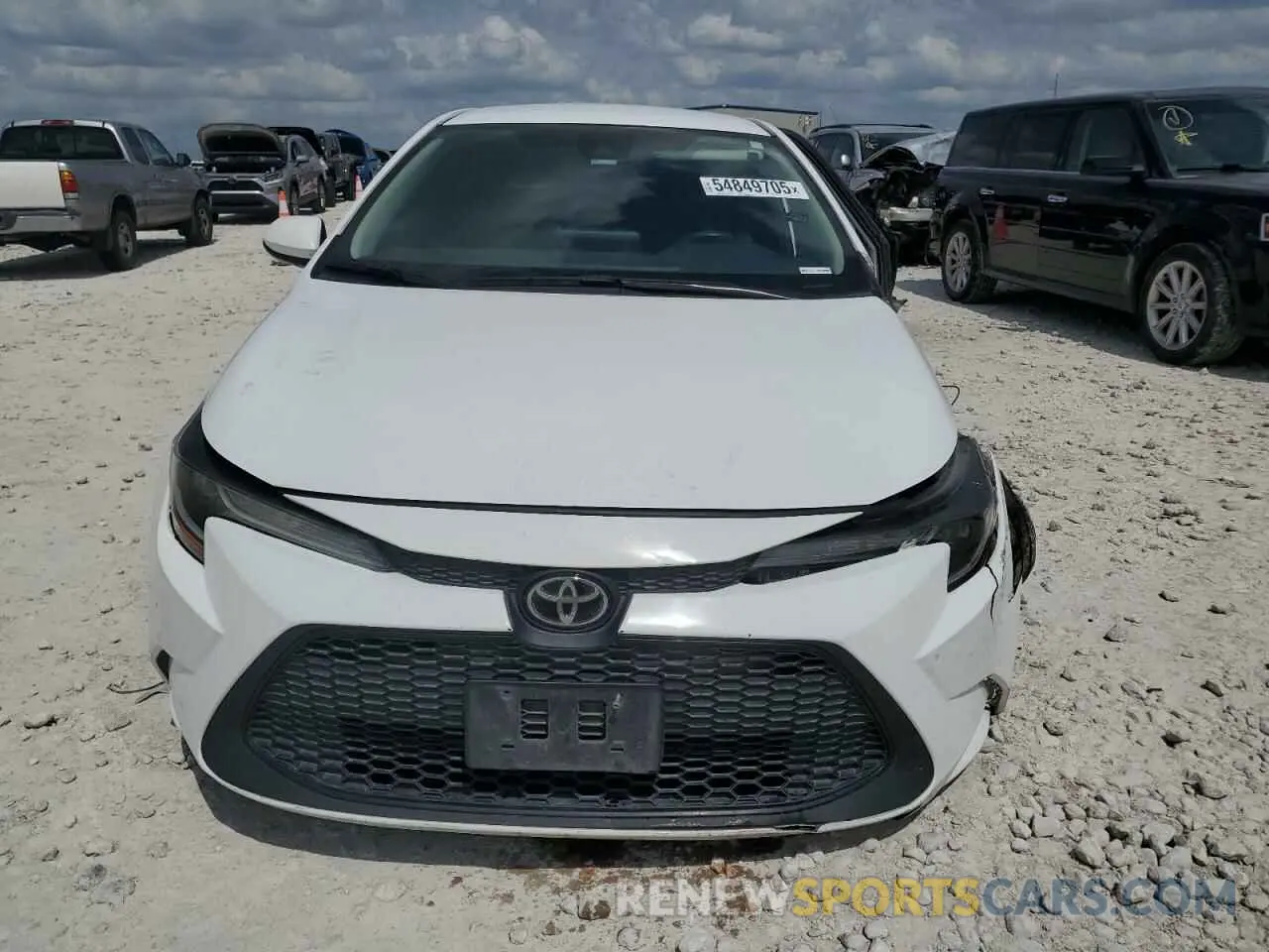 5 fotografías del automóvil dañado 5YFEPMAE2NP272887 TOYOTA COROLLA 2022