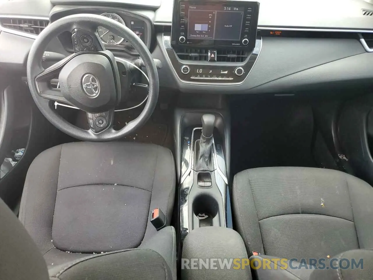 8 fotografías del automóvil dañado 5YFEPMAE2NP272887 TOYOTA COROLLA 2022