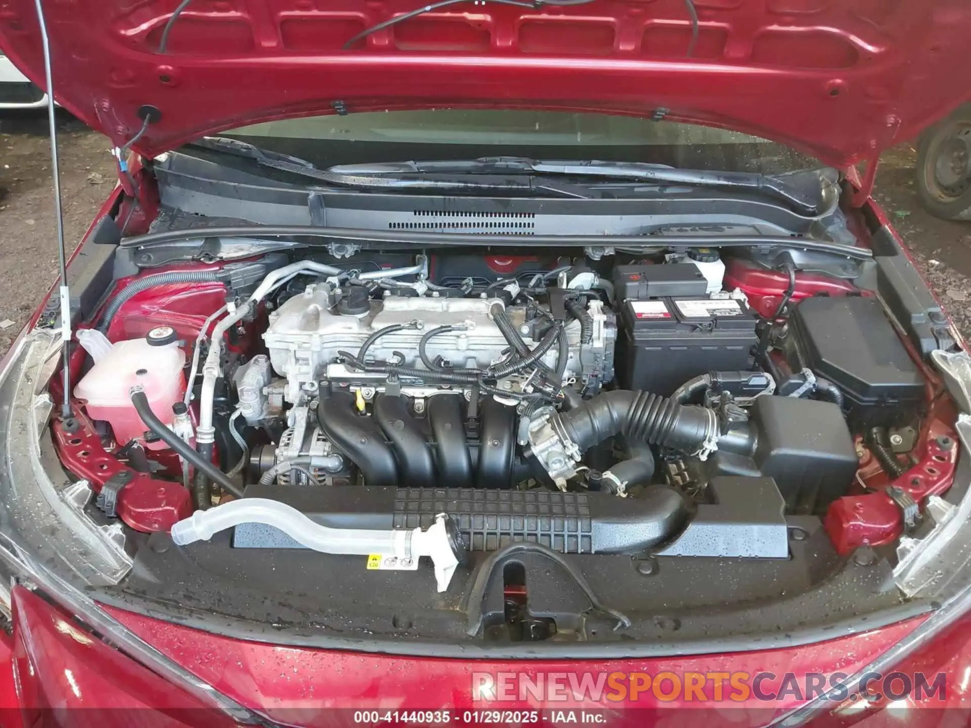 10 fotografías del automóvil dañado 5YFEPMAE2NP273909 TOYOTA COROLLA 2022