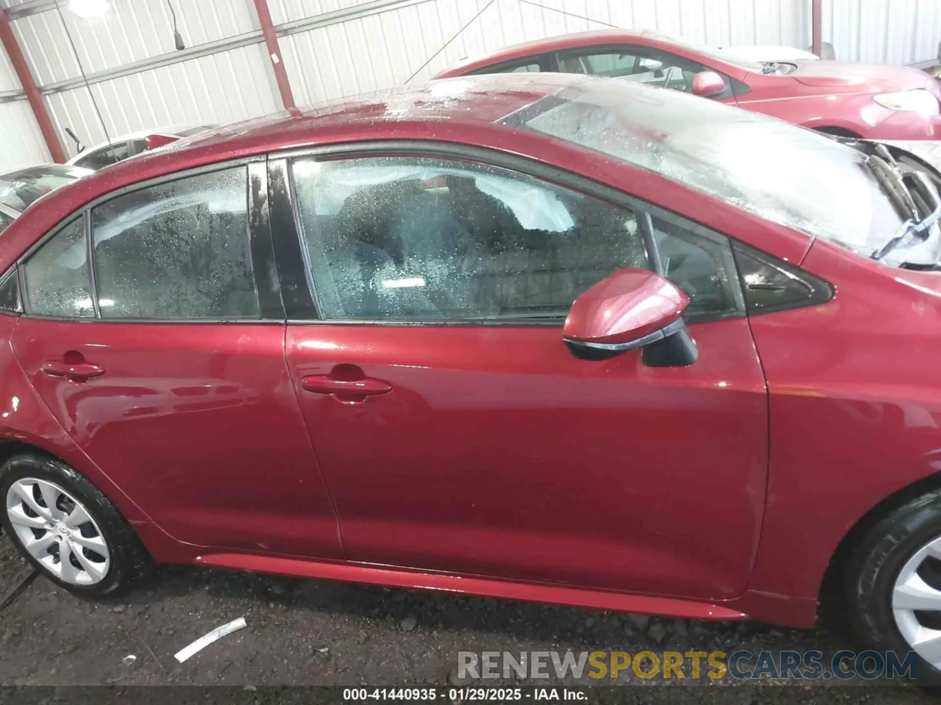 13 fotografías del automóvil dañado 5YFEPMAE2NP273909 TOYOTA COROLLA 2022