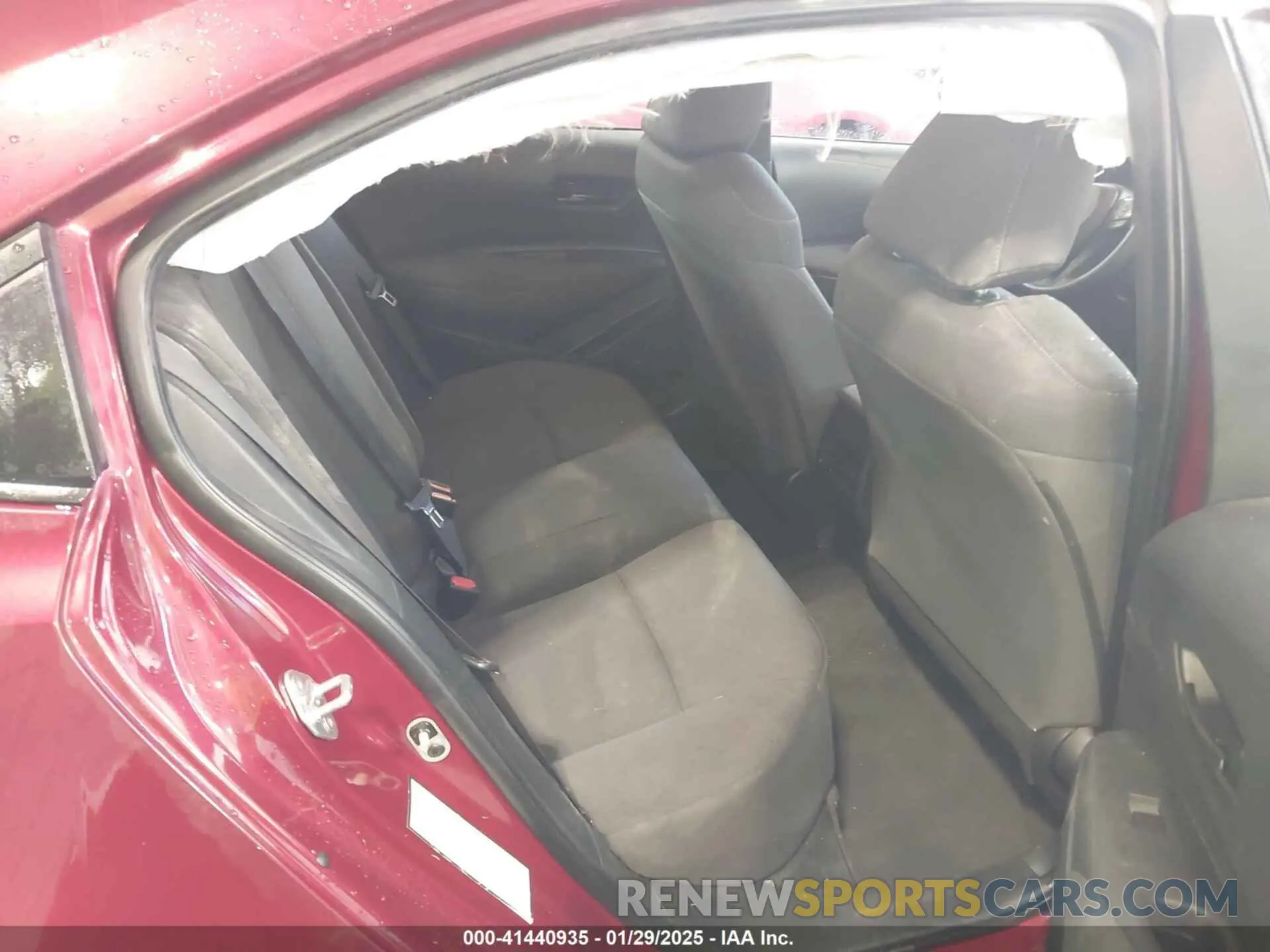 8 fotografías del automóvil dañado 5YFEPMAE2NP273909 TOYOTA COROLLA 2022