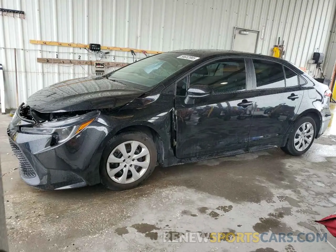 1 fotografías del automóvil dañado 5YFEPMAE2NP283825 TOYOTA COROLLA 2022