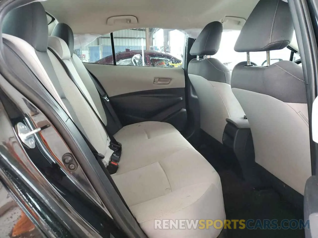 10 fotografías del automóvil dañado 5YFEPMAE2NP283825 TOYOTA COROLLA 2022