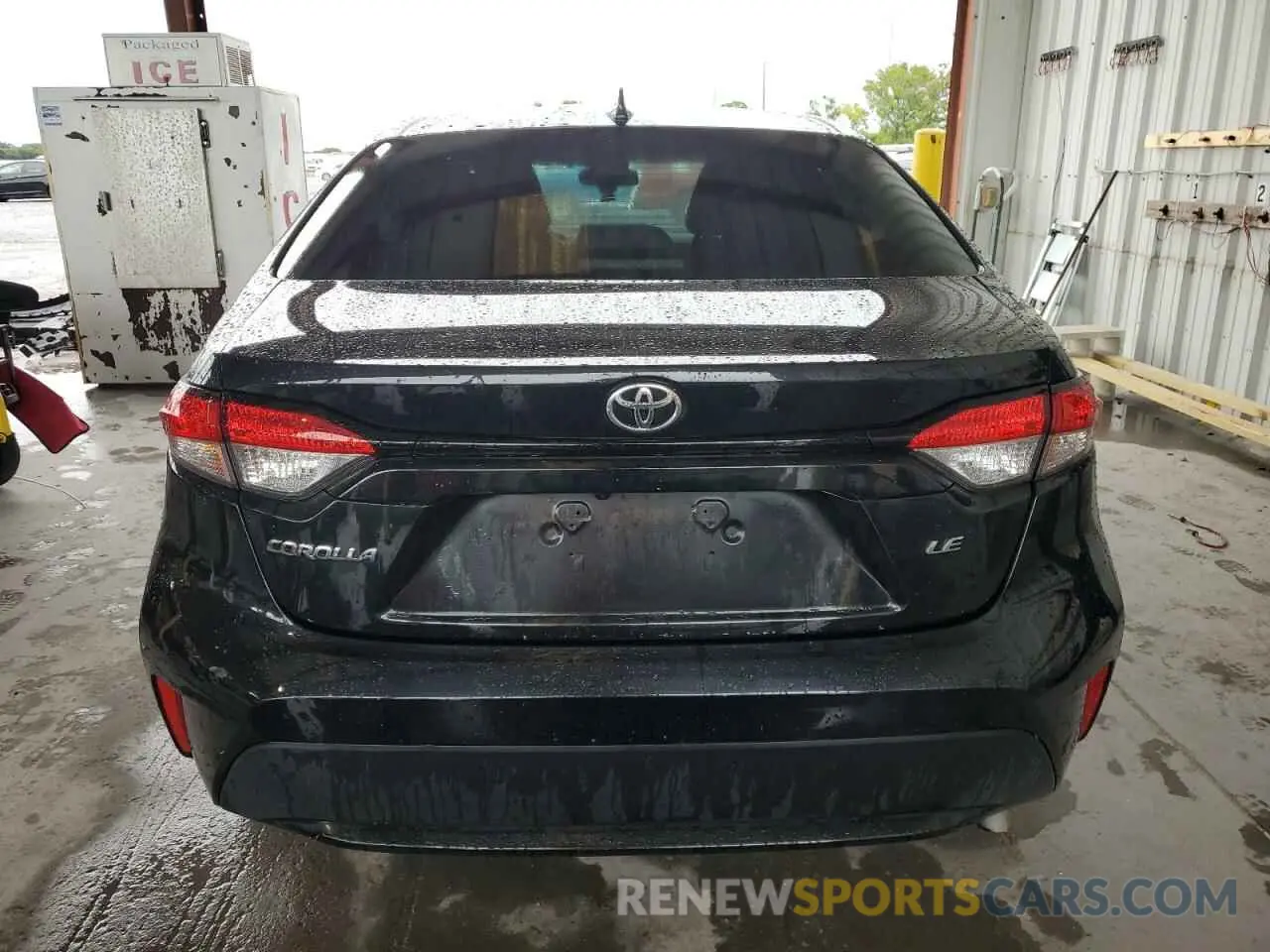6 fotografías del automóvil dañado 5YFEPMAE2NP283825 TOYOTA COROLLA 2022