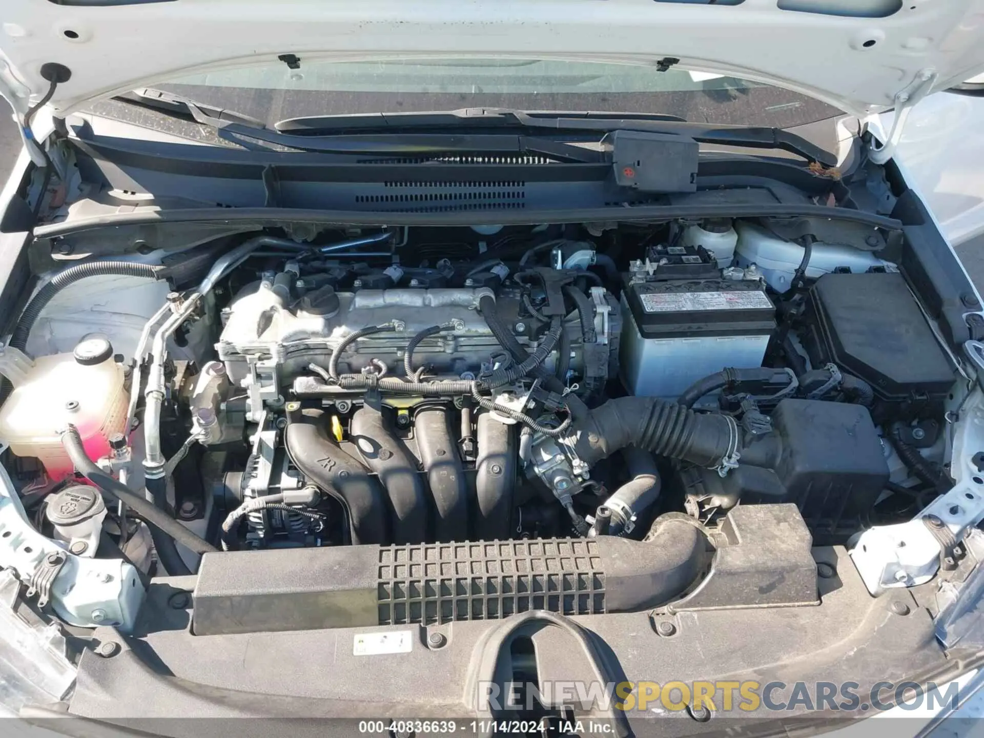 10 fotografías del automóvil dañado 5YFEPMAE2NP285946 TOYOTA COROLLA 2022