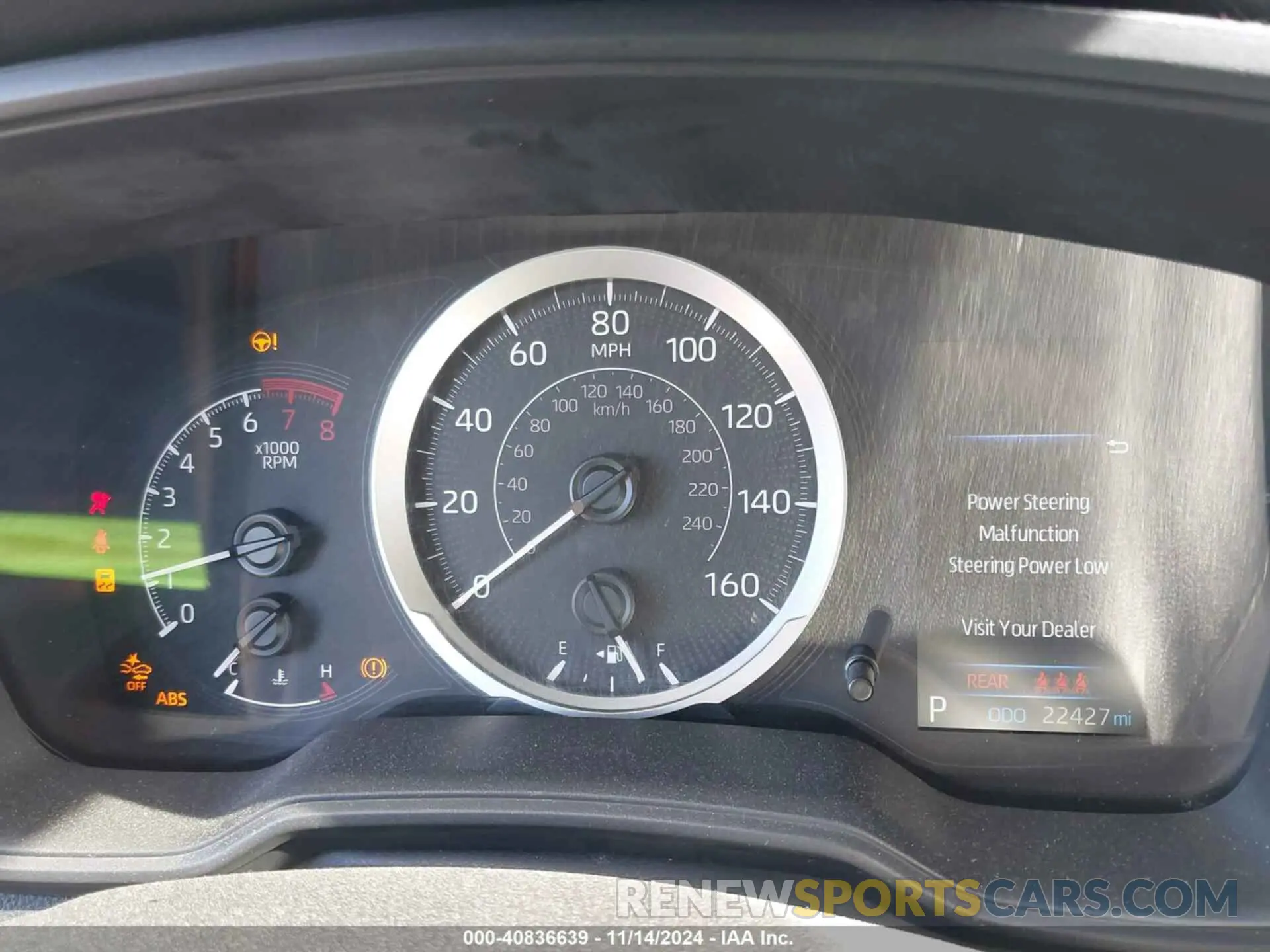 7 fotografías del automóvil dañado 5YFEPMAE2NP285946 TOYOTA COROLLA 2022