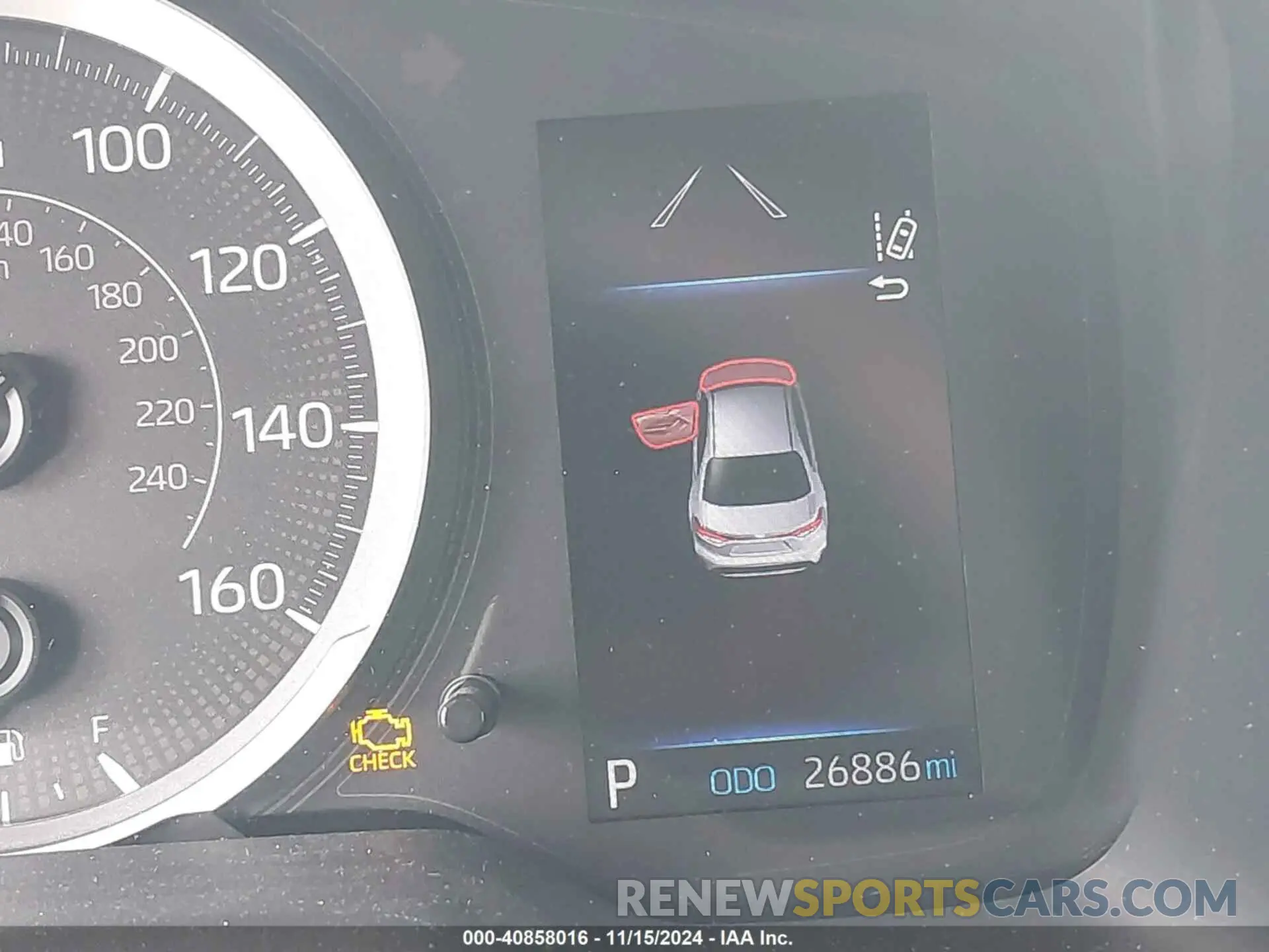 15 fotografías del automóvil dañado 5YFEPMAE2NP288295 TOYOTA COROLLA 2022
