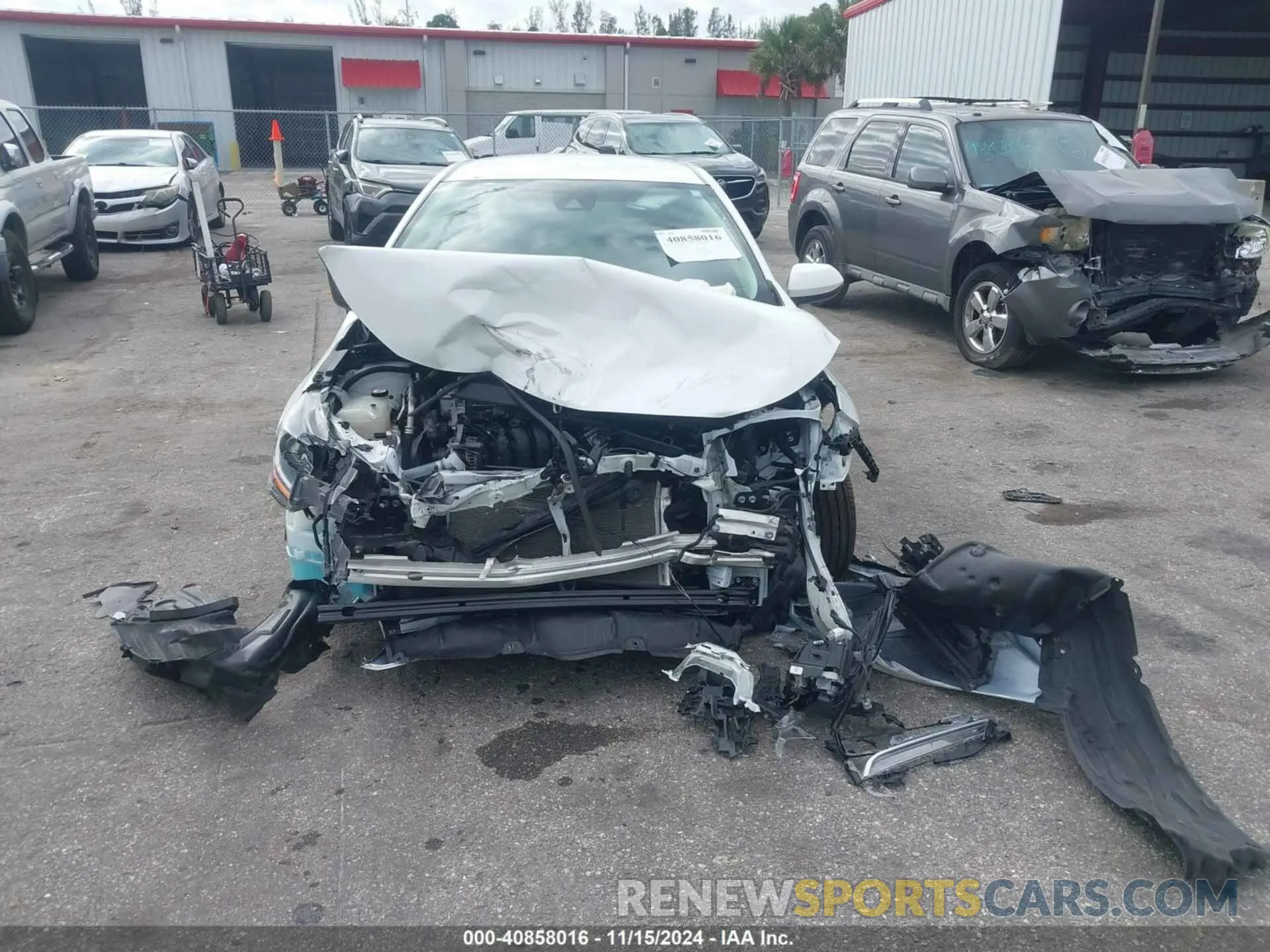 6 fotografías del automóvil dañado 5YFEPMAE2NP288295 TOYOTA COROLLA 2022