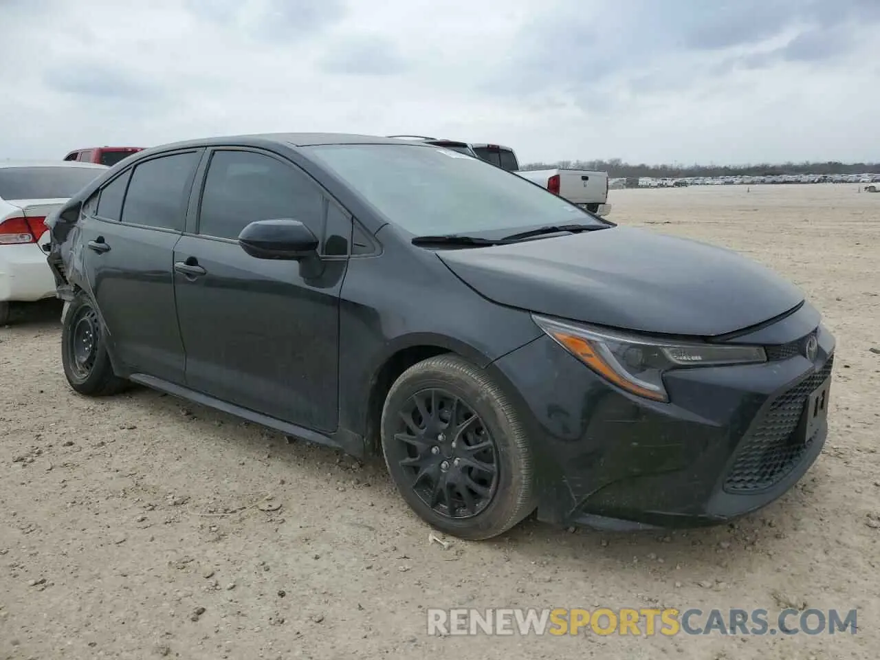 4 fotografías del automóvil dañado 5YFEPMAE2NP295943 TOYOTA COROLLA 2022