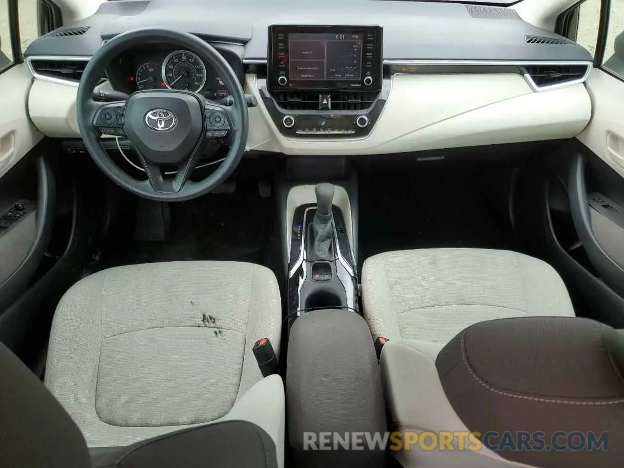 8 fotografías del automóvil dañado 5YFEPMAE2NP295943 TOYOTA COROLLA 2022
