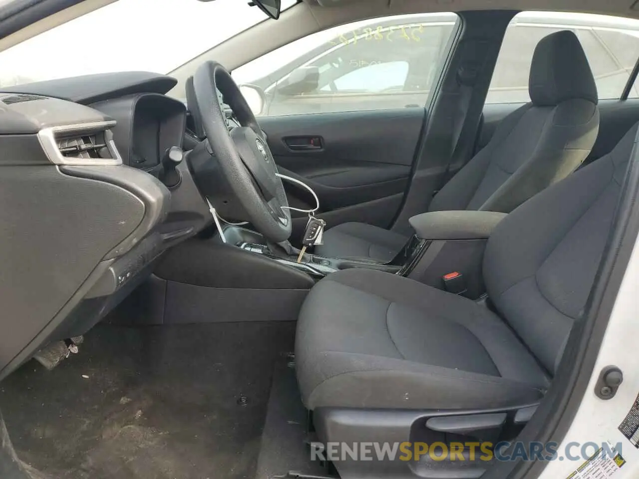 7 fotografías del automóvil dañado 5YFEPMAE2NP298812 TOYOTA COROLLA 2022