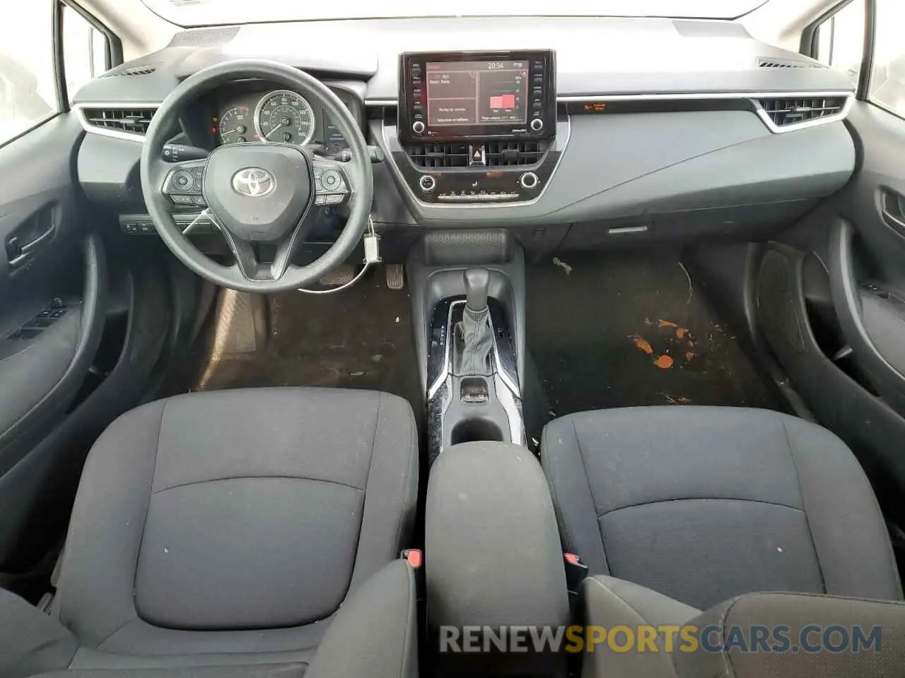 8 fotografías del automóvil dañado 5YFEPMAE2NP298812 TOYOTA COROLLA 2022