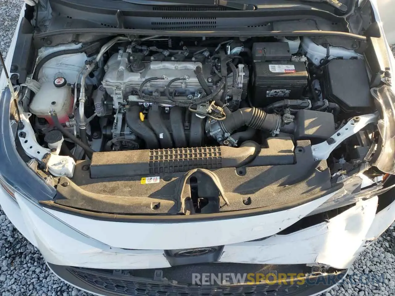 11 fotografías del automóvil dañado 5YFEPMAE2NP299538 TOYOTA COROLLA 2022
