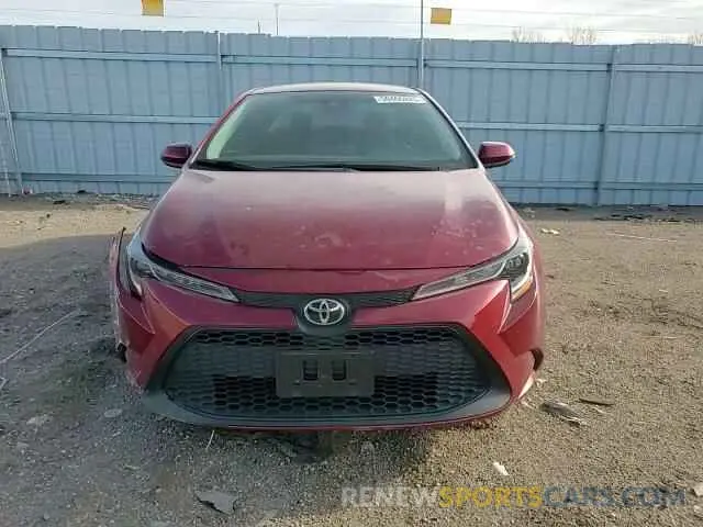 11 fotografías del automóvil dañado 5YFEPMAE2NP304432 TOYOTA COROLLA 2022