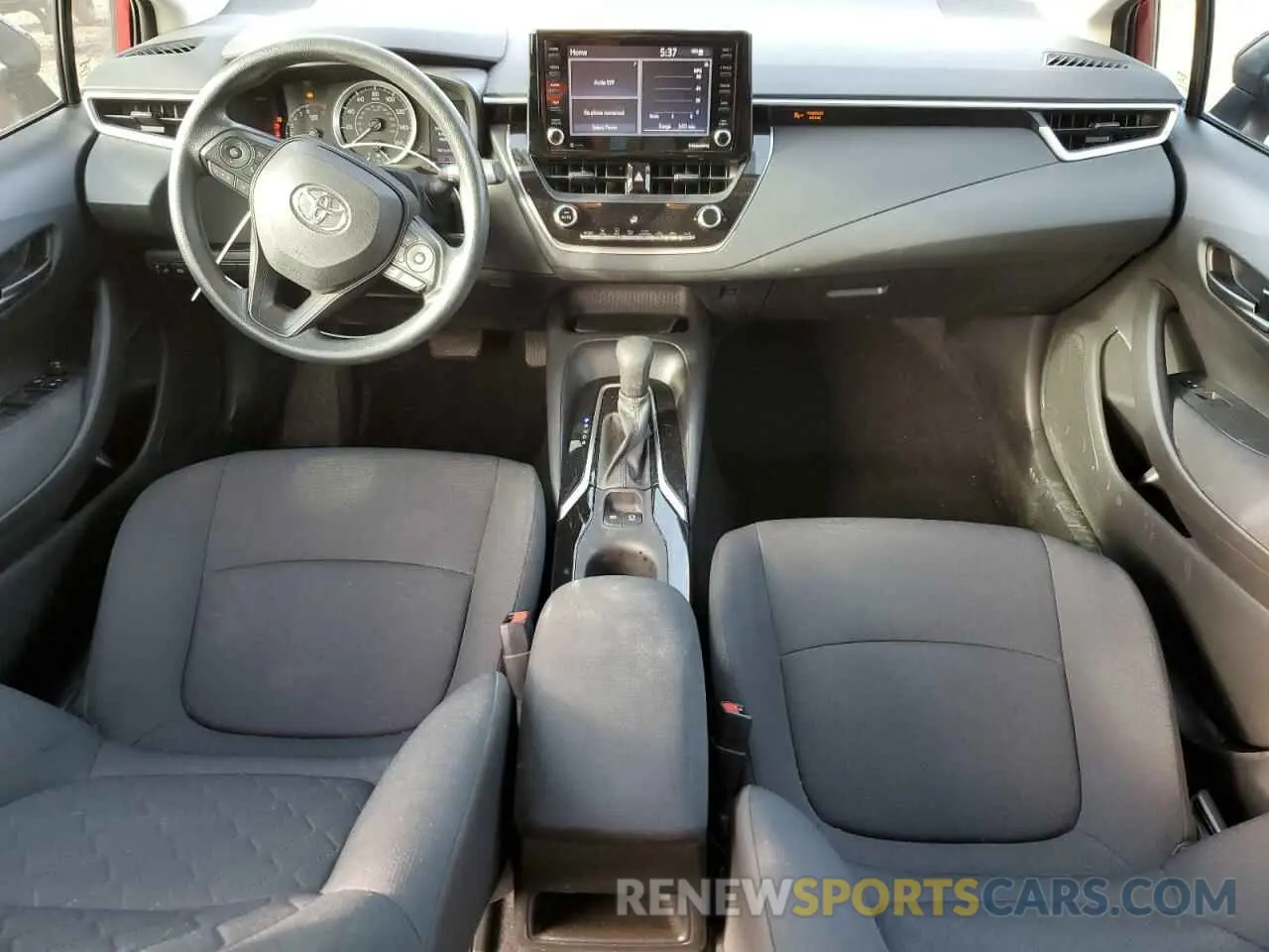 8 fotografías del automóvil dañado 5YFEPMAE2NP304432 TOYOTA COROLLA 2022