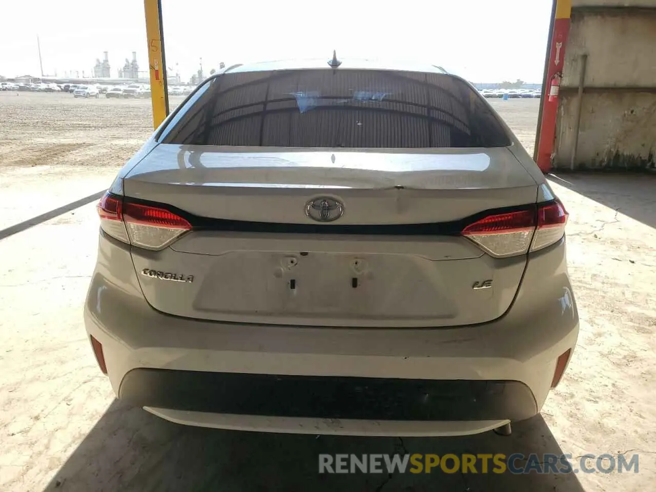 6 fotografías del automóvil dañado 5YFEPMAE2NP306861 TOYOTA COROLLA 2022