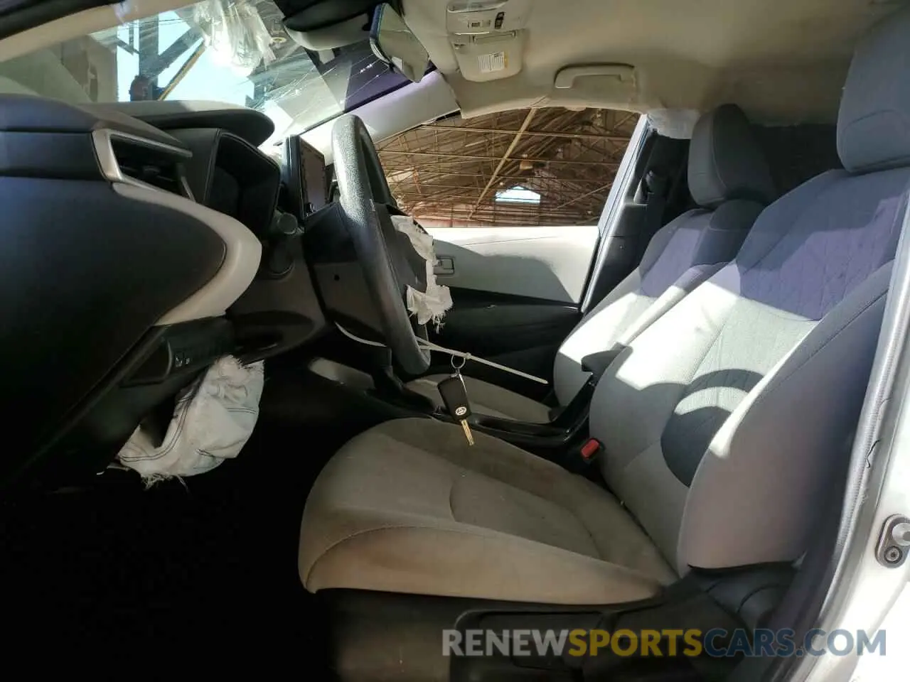7 fotografías del automóvil dañado 5YFEPMAE2NP306861 TOYOTA COROLLA 2022