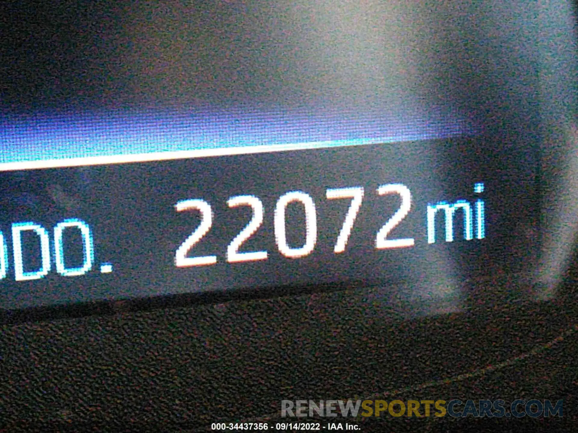 7 fotografías del automóvil dañado 5YFEPMAE2NP310098 TOYOTA COROLLA 2022