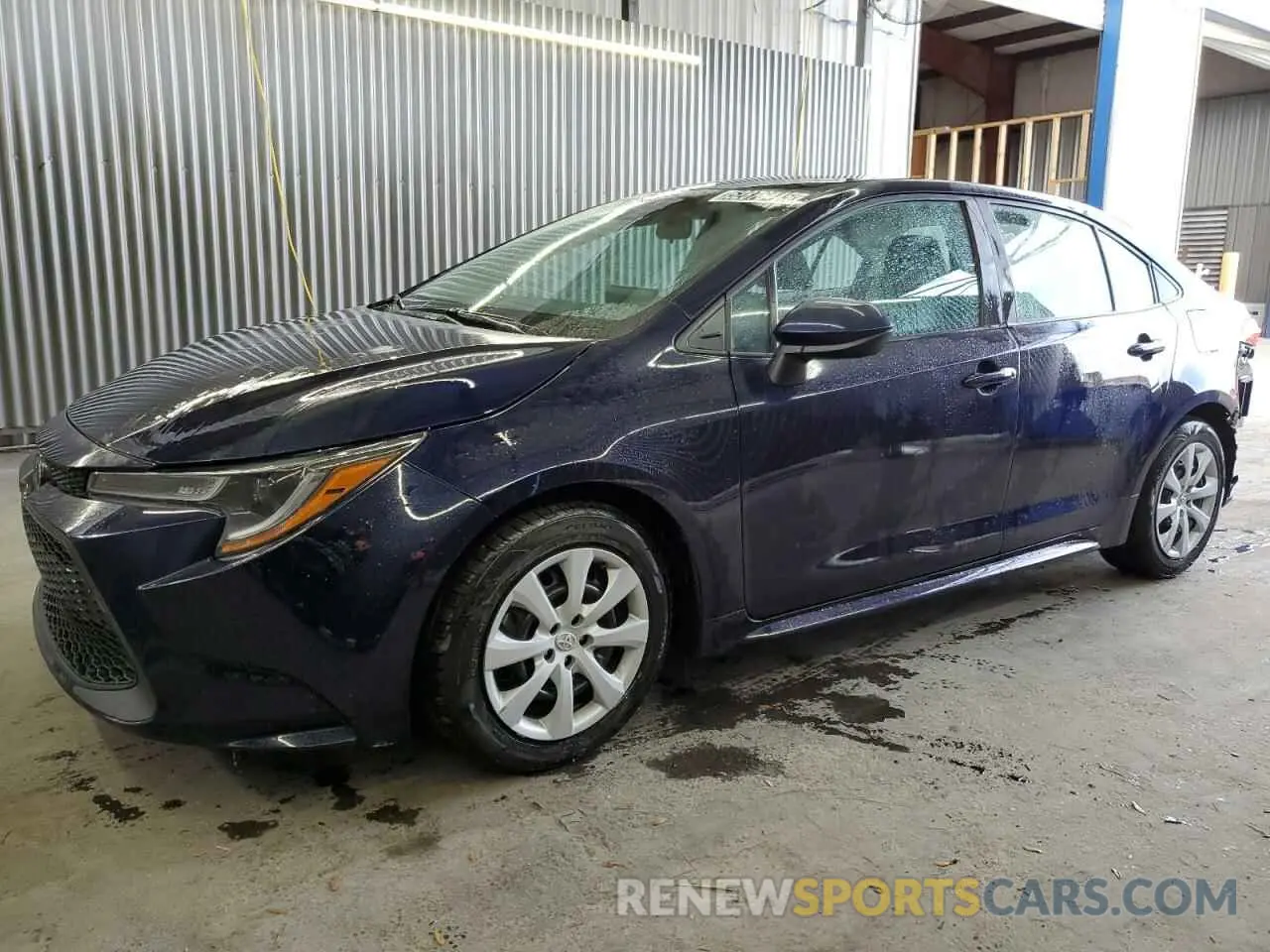 1 fotografías del automóvil dañado 5YFEPMAE2NP310442 TOYOTA COROLLA 2022