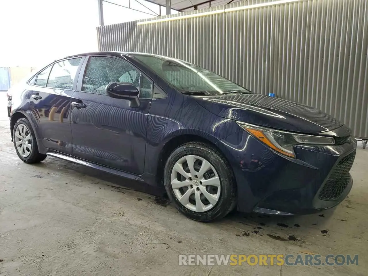 4 fotografías del automóvil dañado 5YFEPMAE2NP310442 TOYOTA COROLLA 2022