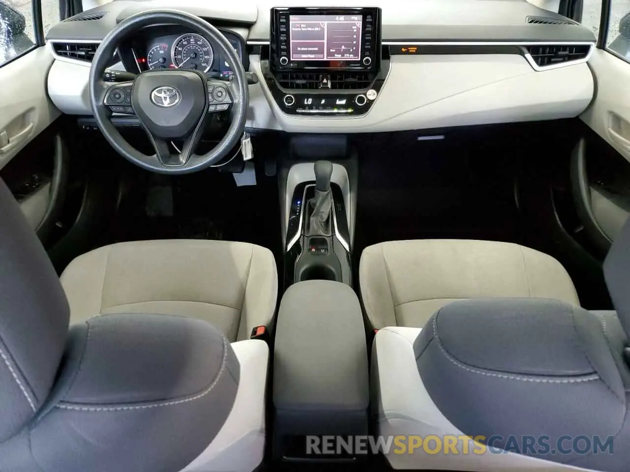 8 fotografías del automóvil dañado 5YFEPMAE2NP310442 TOYOTA COROLLA 2022