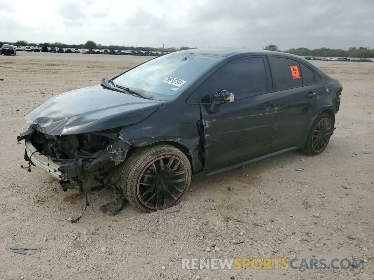 1 fotografías del automóvil dañado 5YFEPMAE2NP319853 TOYOTA COROLLA 2022