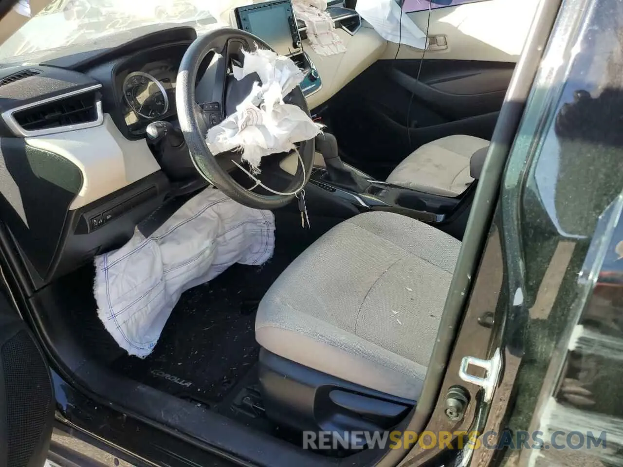 7 fotografías del automóvil dañado 5YFEPMAE2NP319853 TOYOTA COROLLA 2022